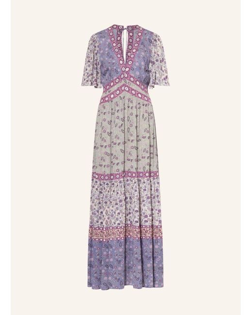 Ba&sh Purple Kleid INES