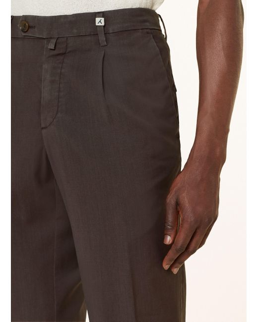 Myths Hose Slim Fit in Brown für Herren