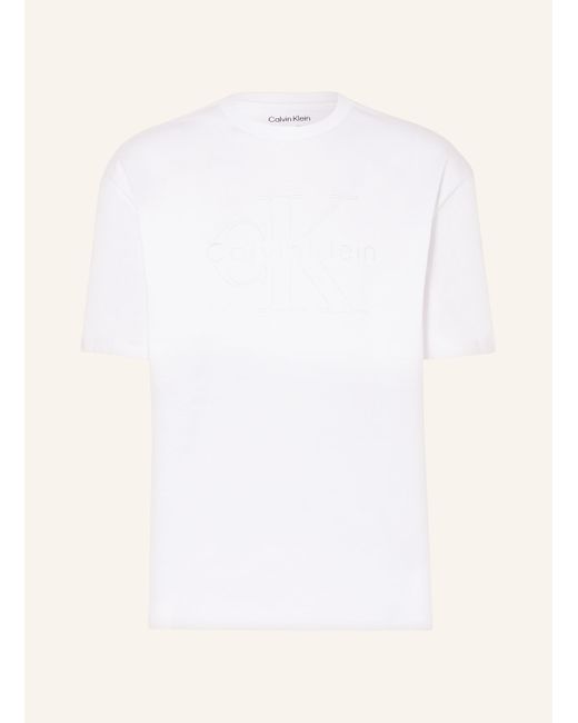 Calvin Klein T-Shirt in White für Herren