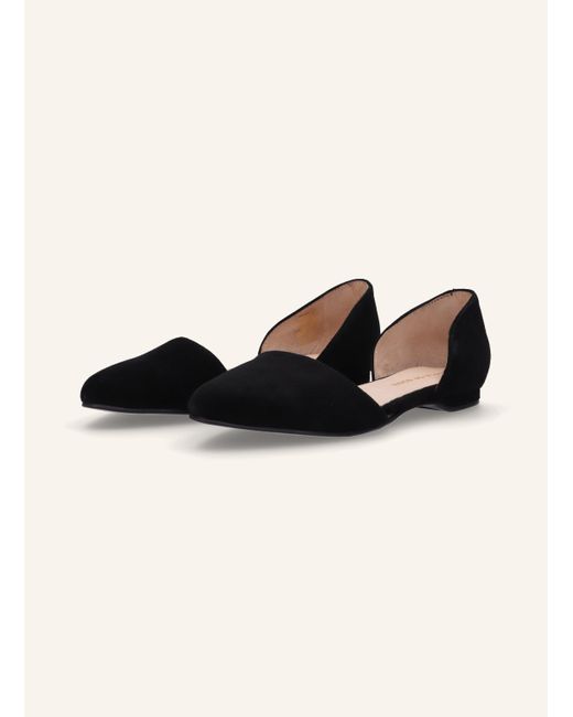 Apple Of Eden Black Ballerinas