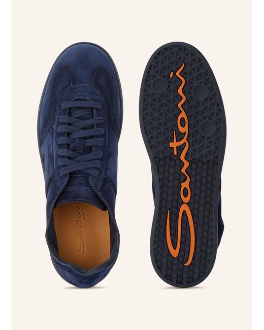 Santoni Sneaker OLY in Blue für Herren