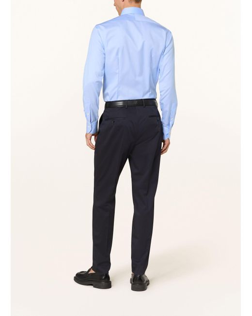 OLYMP SIGNATURE Hemd tailored fit in Blue für Herren