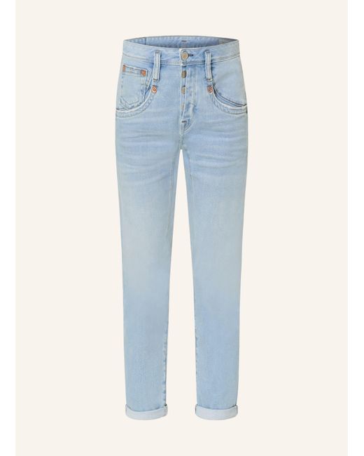 Herrlicher Blue Skinny Jeans SHYRA CROPPED