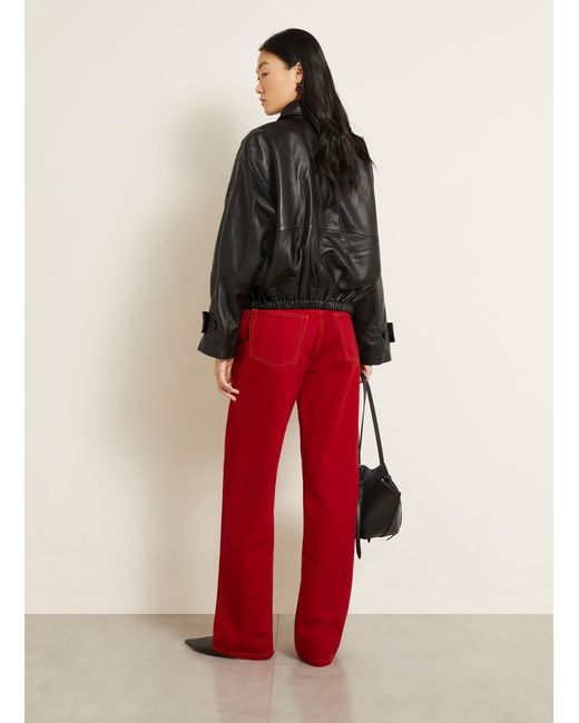 Rohe Black Lederblouson