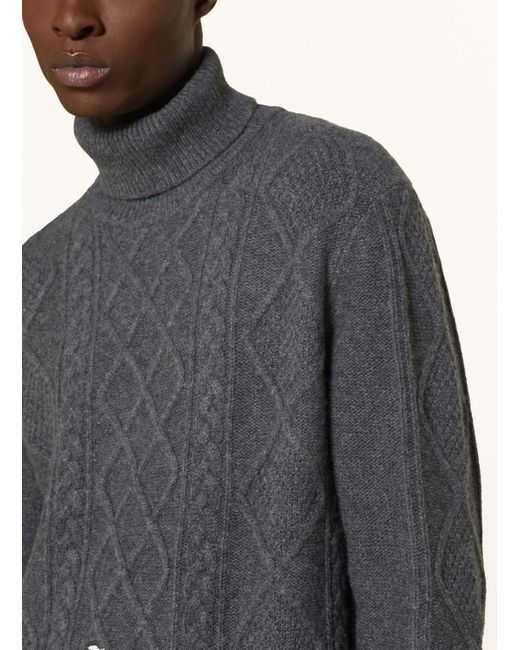 Tommy Hilfiger Rollkragenpullover in Gray für Herren