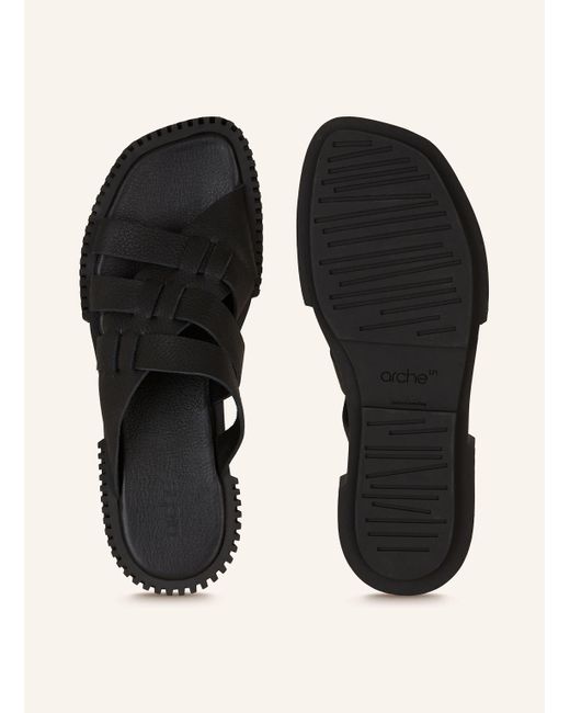 Arche Black Pantoletten IXESSE