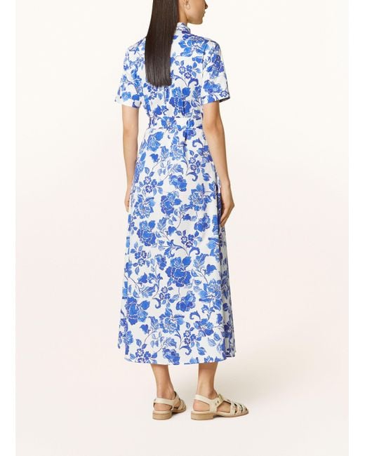 Mrs & HUGS Blue Hemdblusenkleid