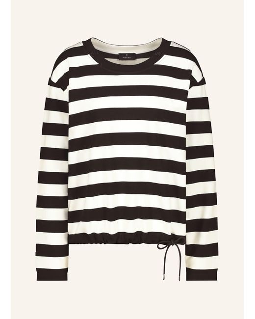 Monari Black Sweatshirt mit Schmucksteinen