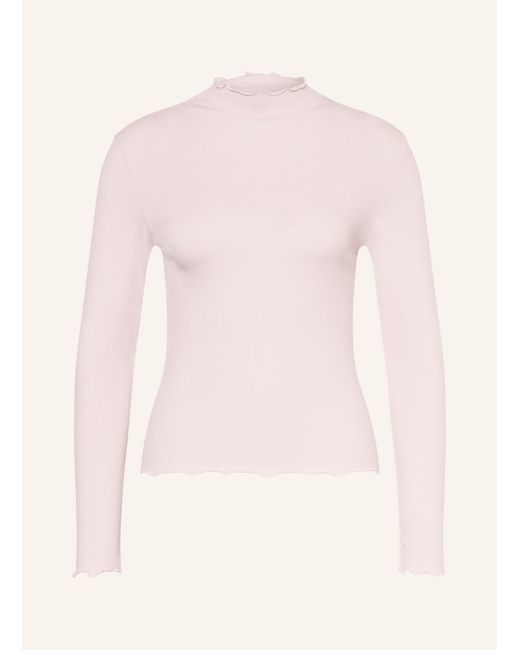 DARLING HARBOUR Pink Longsleeve mit Rüschen