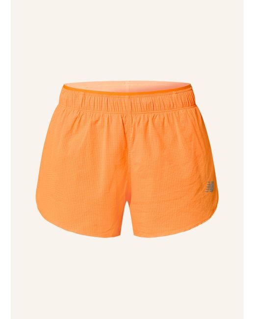 New Balance Orange 2-in-1-Laufshorts RC ULTRA LIGHT 3"