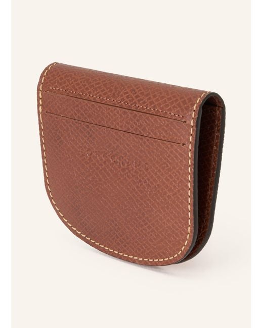 Longchamp Brown Kartenetui ÈPURE