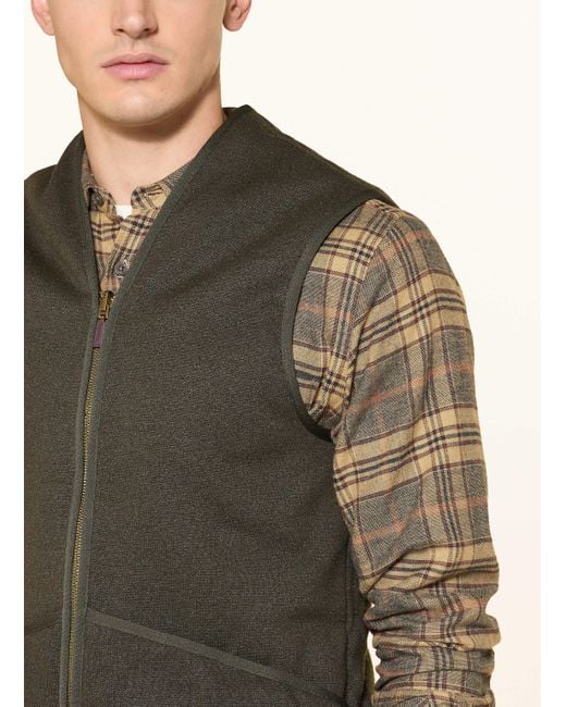 Barbour Weste WARM PILE in Green für Herren