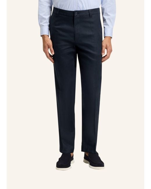 Boss Casual Hose C-KENT-GW-P Straight Fit in Blue für Herren