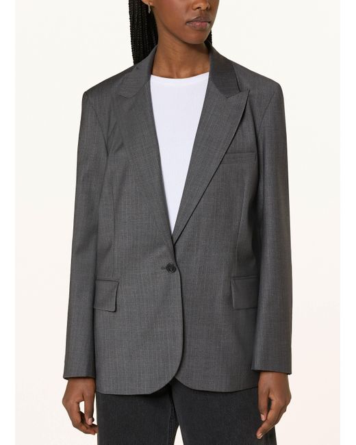 Ba&sh Gray Blazer PAYNE