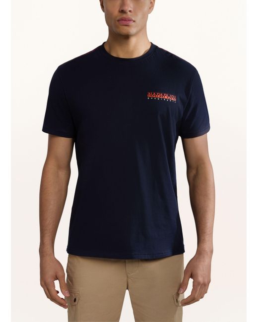 Napapijri T-Shirt S-GRAS in Blue für Herren