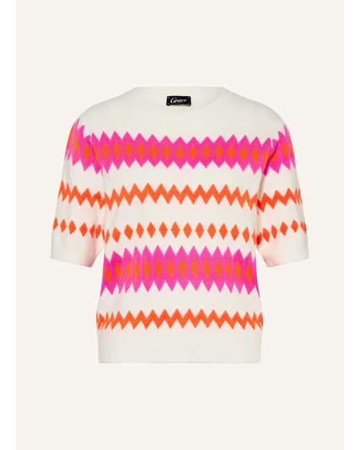 Grace Pink Strickshirt