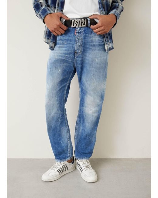 DSquared² Jeans LONDON BRO Regular Fit in Blue für Herren