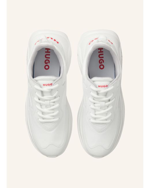 HUGO Sneaker LEON_RUNN_CVPU_N in Natural für Herren