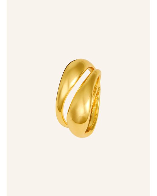 Pompidou Metallic Ring CHUBBY TWO-IN-ONE RING by GLAMBOU