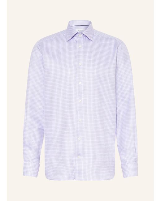 Eton of Sweden Hemd Contemporary Fit in Purple für Herren