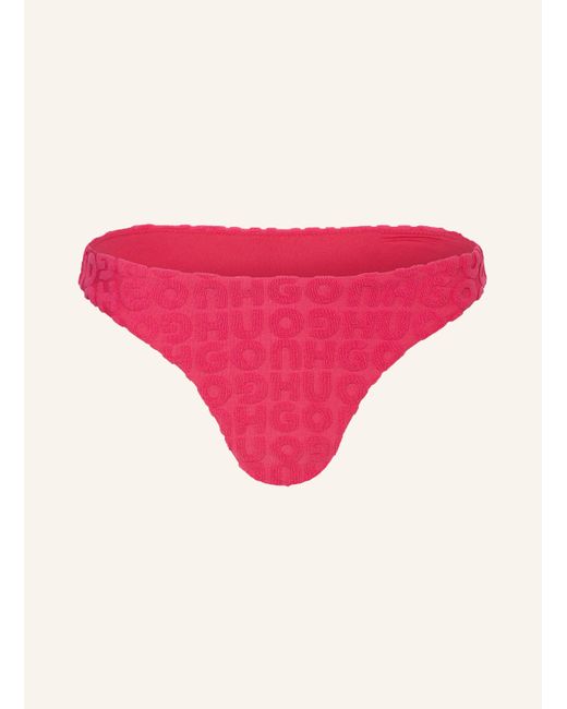 HUGO Pink Basic-Bikini-Hose TOWEL