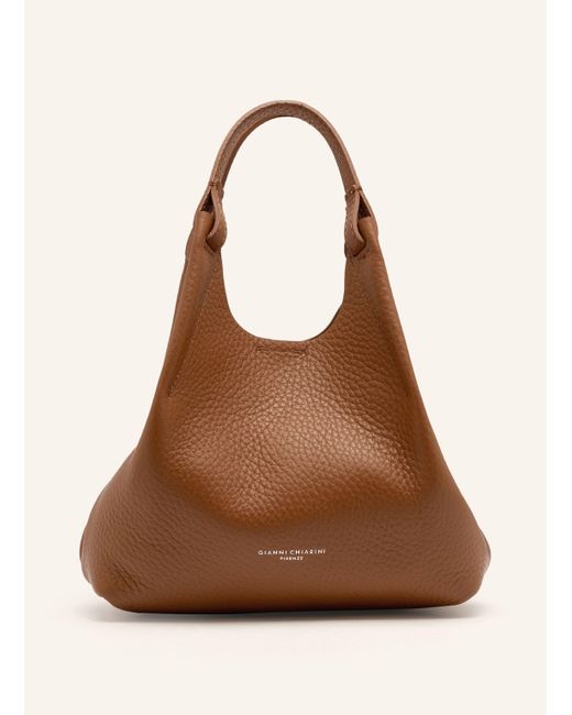 Gianni Chiarini Brown Handtasche DUA MEDIUM mit Pouch