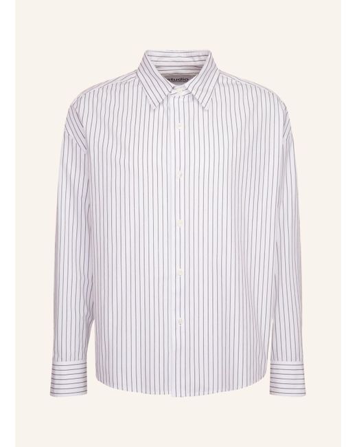 Studio Seidensticker Casual Hemd Oversized in White für Herren