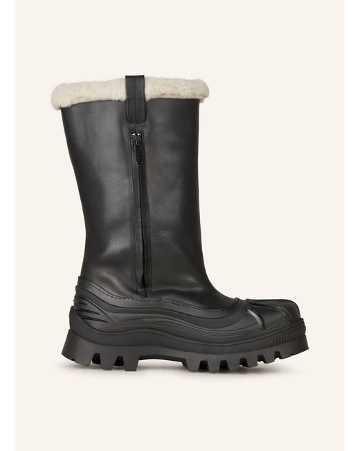 Flattered Black Boots PELLA