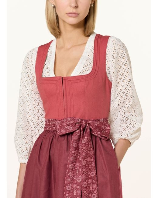 LIMBERRY Pink Dirndl AURELIE mit Leinen