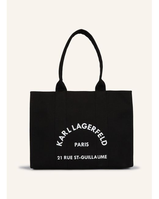 Karl Lagerfeld Black Shopper