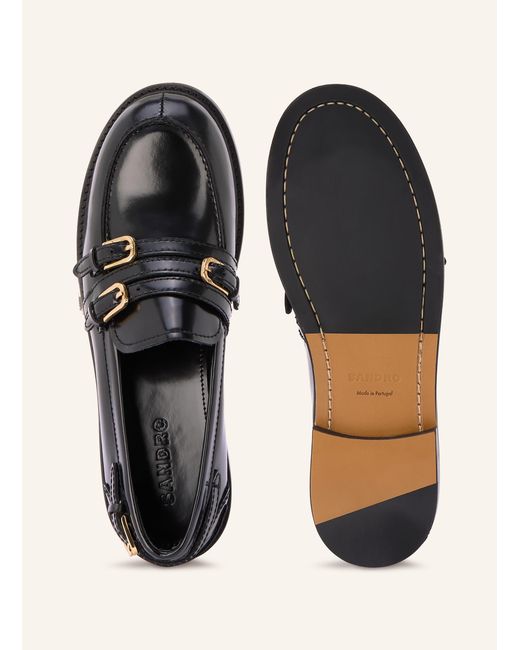 Sandro Black Loafer