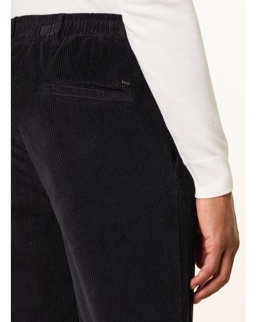 Brax Cordhose TINO Relaxed Tapered Fit in Blue für Herren