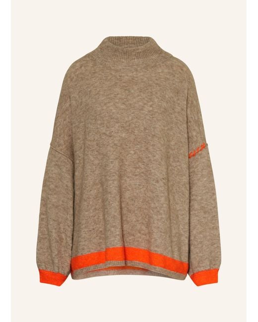 Grace Natural Oversized-Pullover