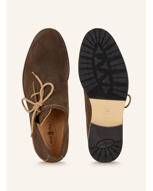 dirndl + bua Haferlschuhe ANTIKBOCK in Brown für Herren