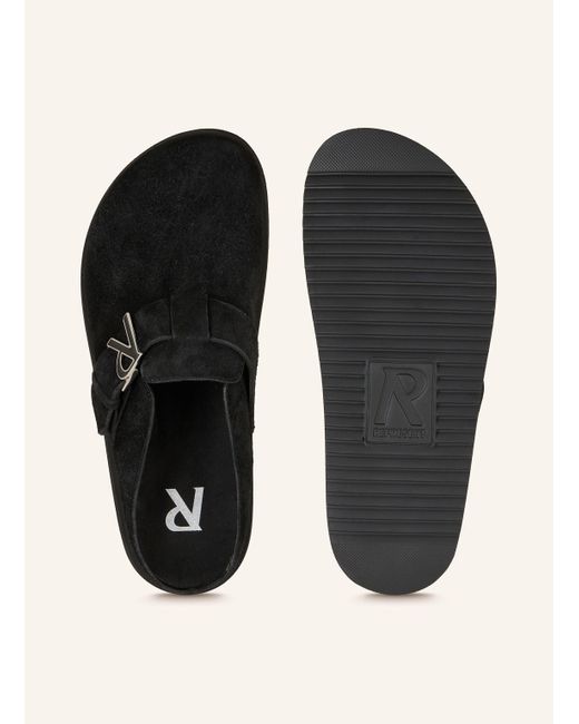 Represent Pantoletten INITIAL in Black für Herren