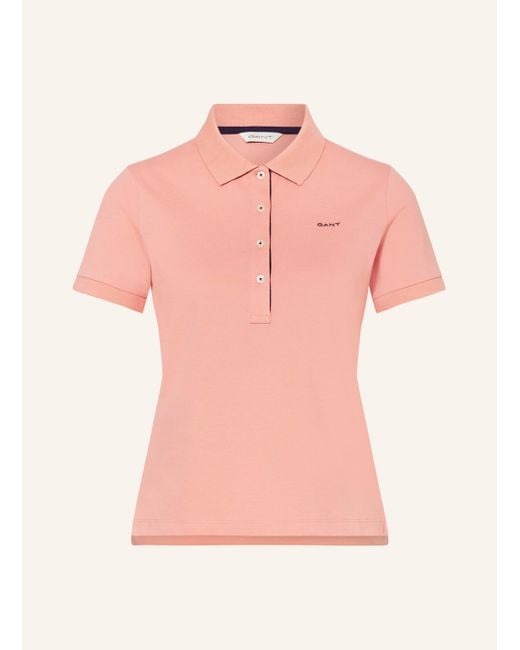Gant Pink Piqué-Poloshirt