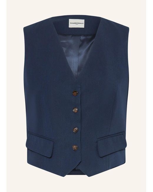 Claudie Pierlot Blue Blazerweste