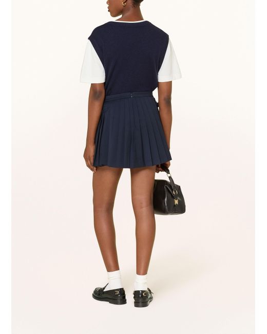 Sandro Blue Strickshirt