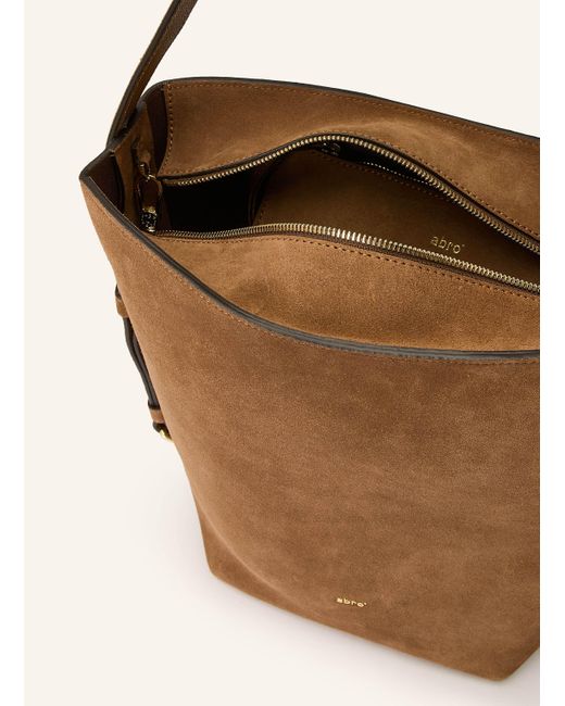 Abro⁺ White Hobo-Bag COSMO mit Pouch