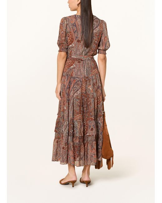 Ralph Lauren Multicolor Kleid mit Rüschen und Volants