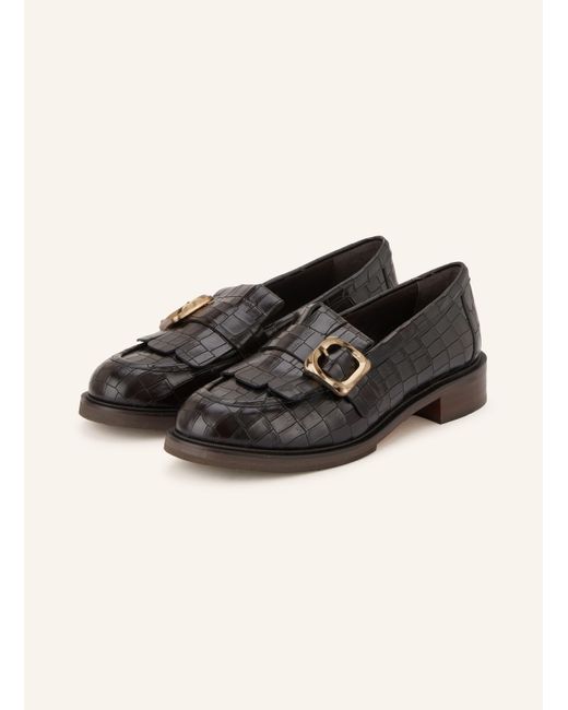 Pertini Black Loafer
