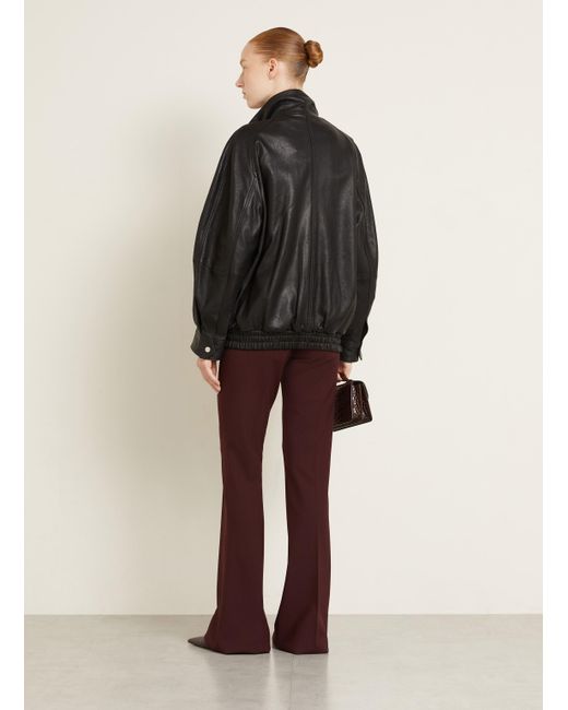 Nour Hammour Black Lederblouson ARISTE