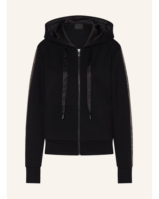 Guess Black Sweatjacke mit Schmucksteinen