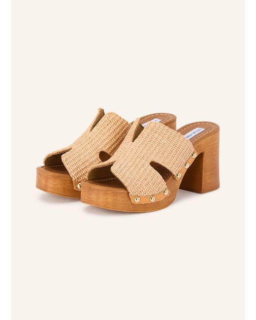 Steve Madden Natural Mules SUNKISSED