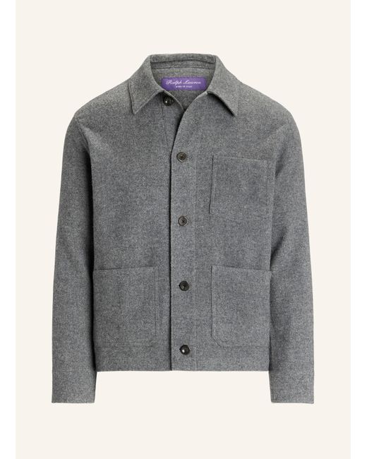 Ralph Lauren Purple Label Overjacket in Gray für Herren