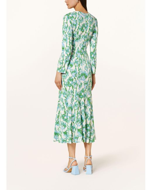 Diane von Furstenberg Green Kleid TIMMY