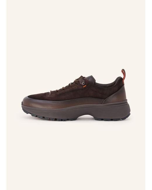 Santoni Sneaker EASY BOUNCE in Brown für Herren