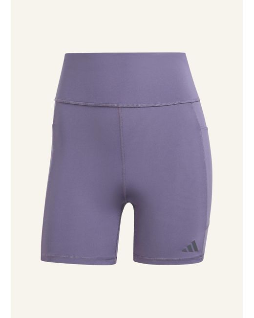 Adidas Purple OWN THE RUN KURZE LEGGINGS