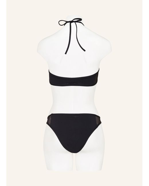 Calvin Klein Black Bralette-Bikini-Top
