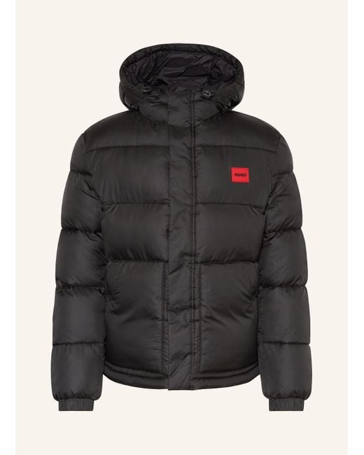 HUGO Steppjacke BARO in Black für Herren